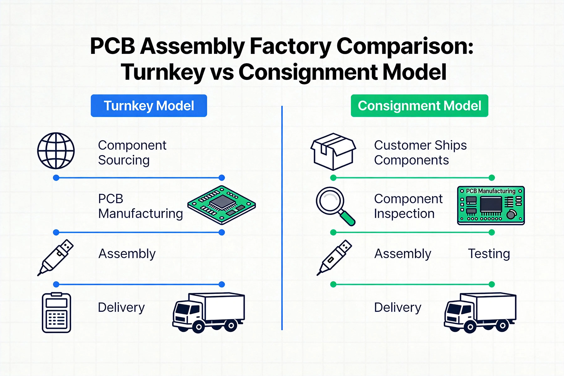 Turnkey PCB Assembly vs Consignment: Which Model Actually Fits Your Project?