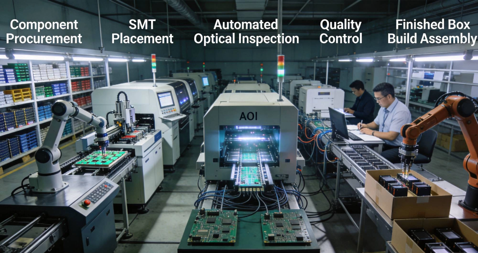 How Does Turnkey PCB Assembly Work? From BOM to Box Build