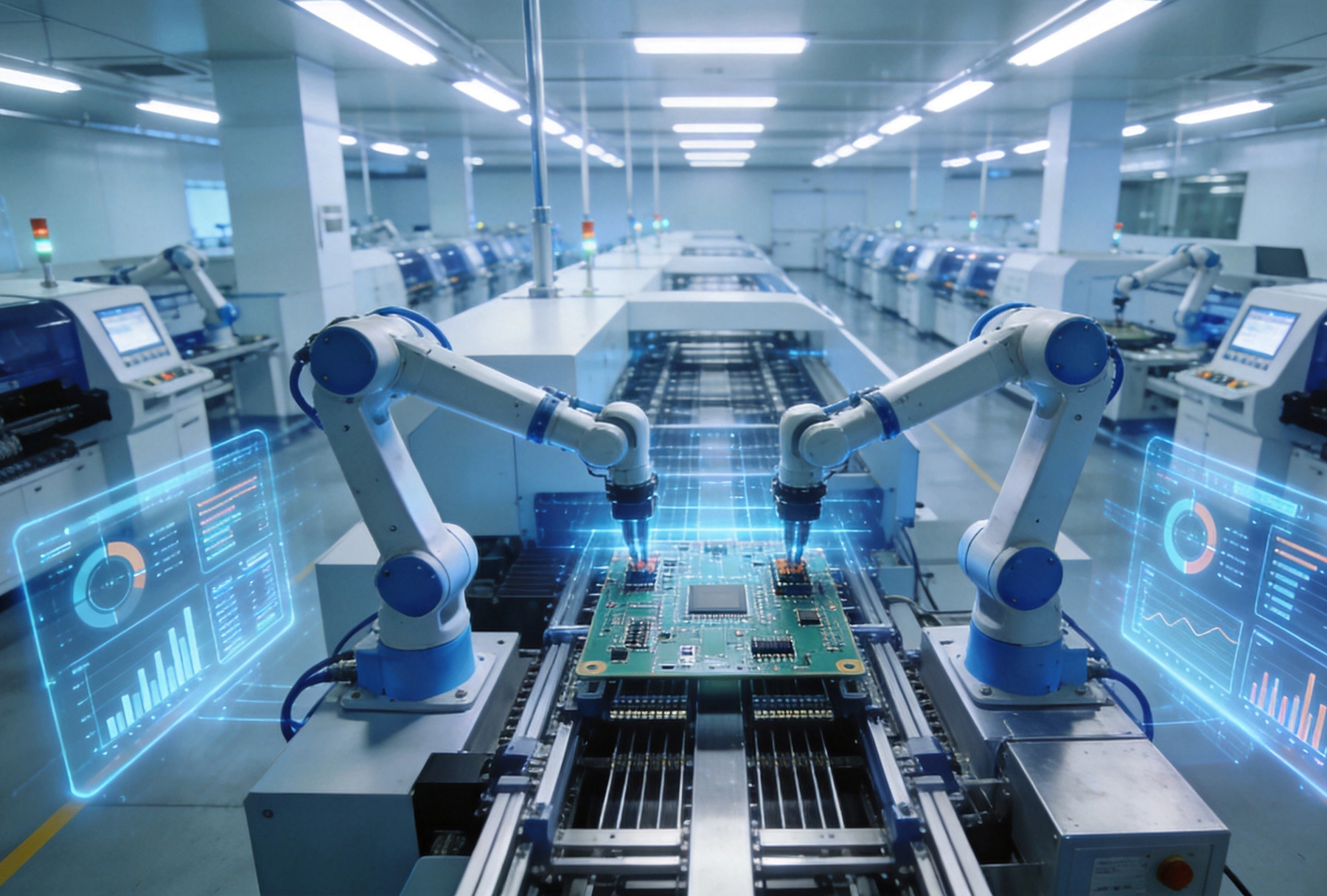 Smart Factories: The Digital Transformation of PCBA Lines