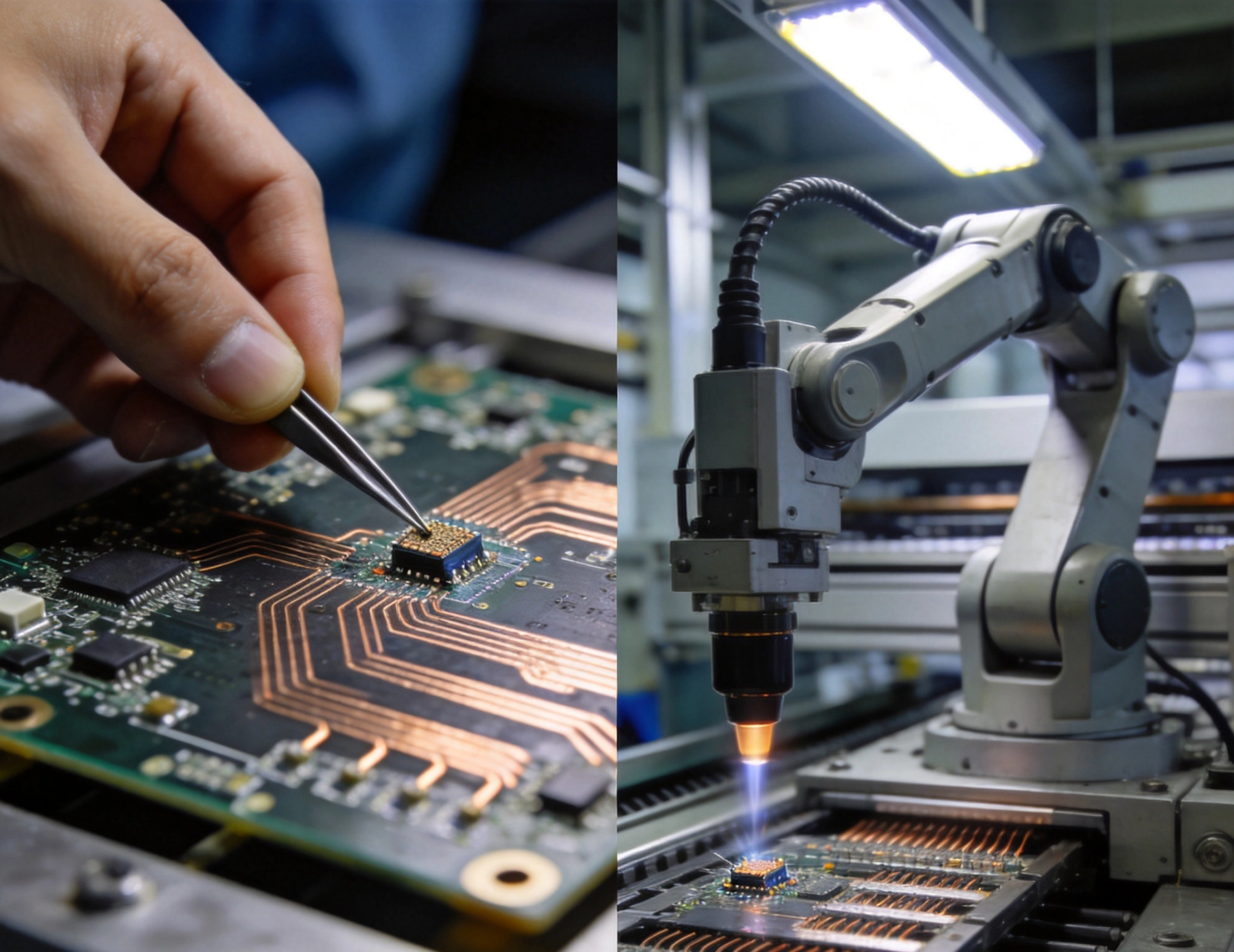 Manual vs. Automated PCB Assembly: When to Use Which?