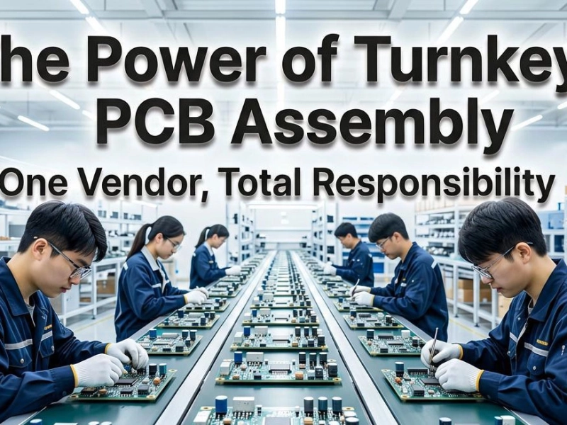 The Power of Turnkey PCB Assembly: One Vendor, Total Responsibility