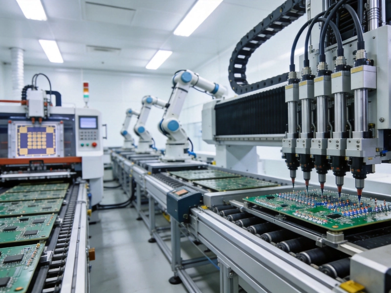 The Step-by-Step Journey of an SMT PCB Assembly Line